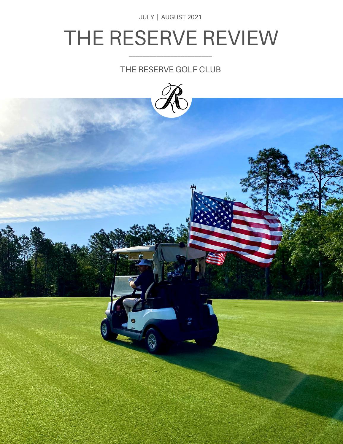 The Reserve Golf Club Newsletter July/August by McConnell Golf Issuu