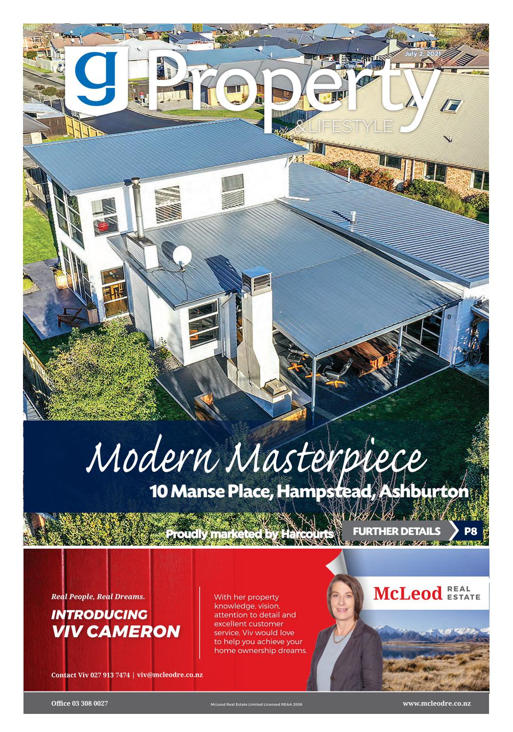 Ashburton Guardian, Property, July 2, 2021 by Ashburton Guardian Issuu