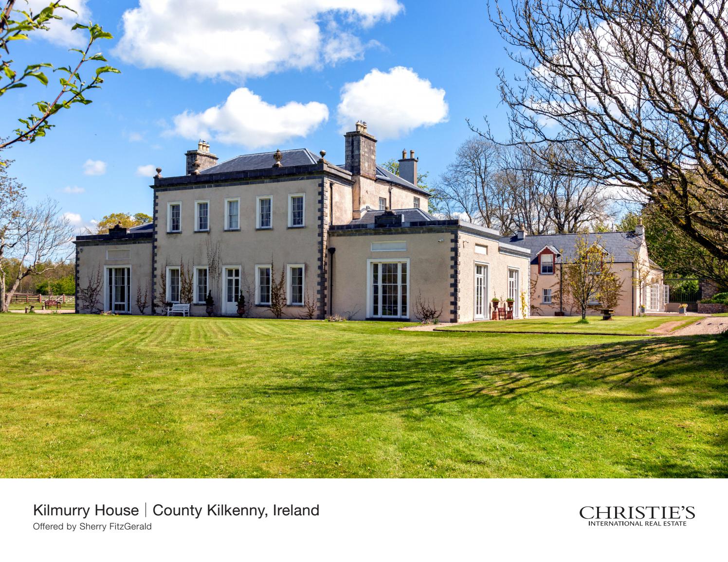 Kilmurry House County Kilkenny, Ireland Offered by Sherry FitzGerald