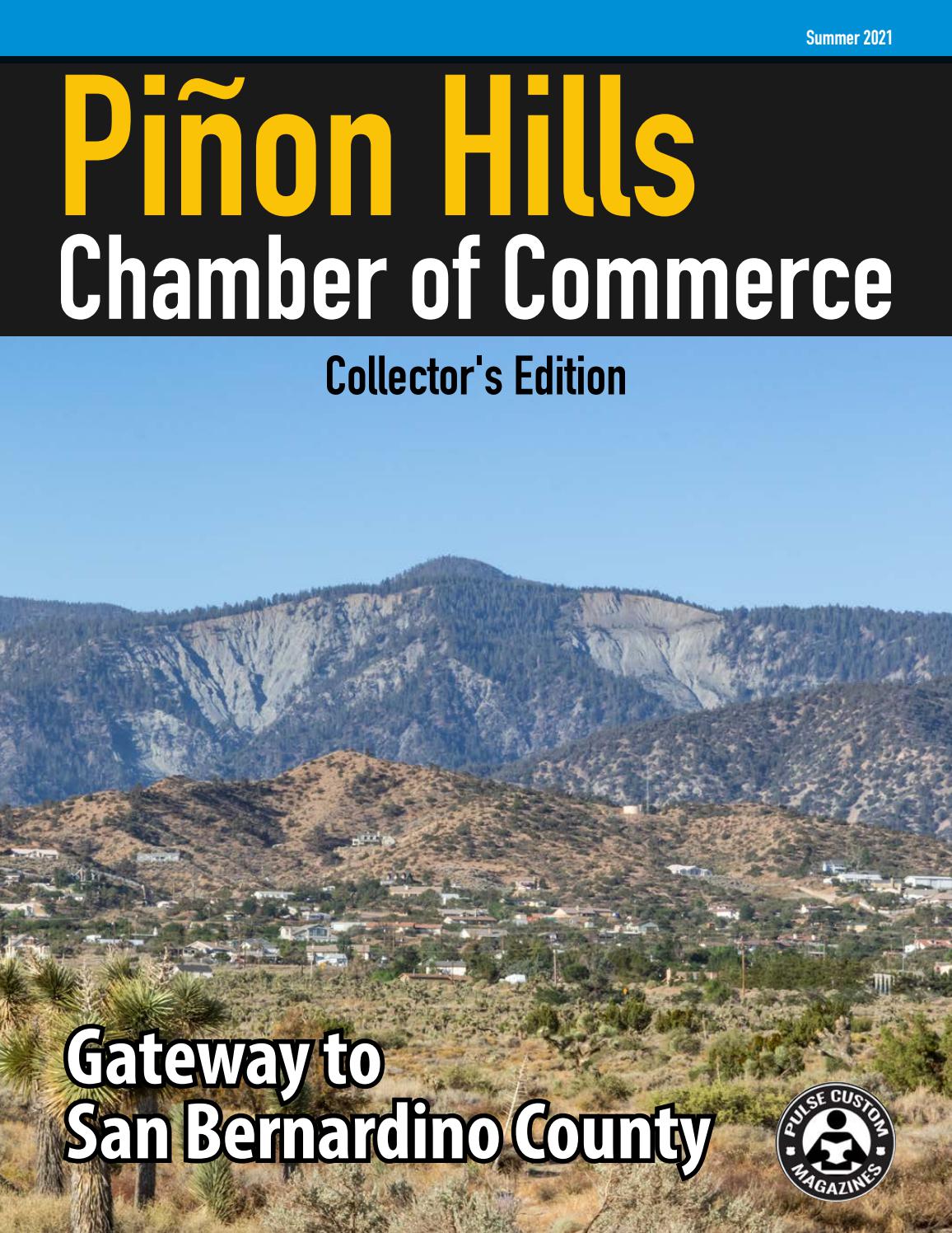 Piñon Hills Chamber of Commerce by PULSE Custom Publications Issuu