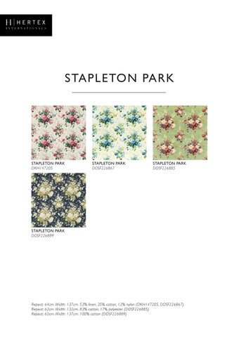 Hertex Internationals Sanderson One Sixty Fabric Collection by ...