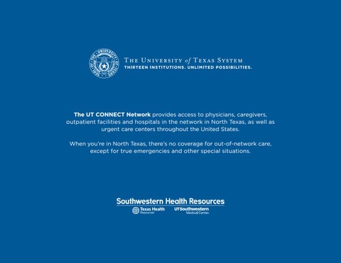 UT CONNECT Highlights Brochure 20212022 by UT System Office of Employee Benefits Issuu