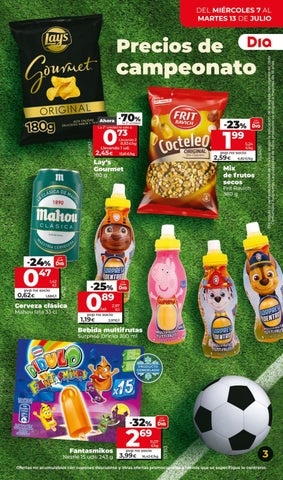 Ofertas Supermercados 家具目录 · DIA FOLLETO 第 3 页
