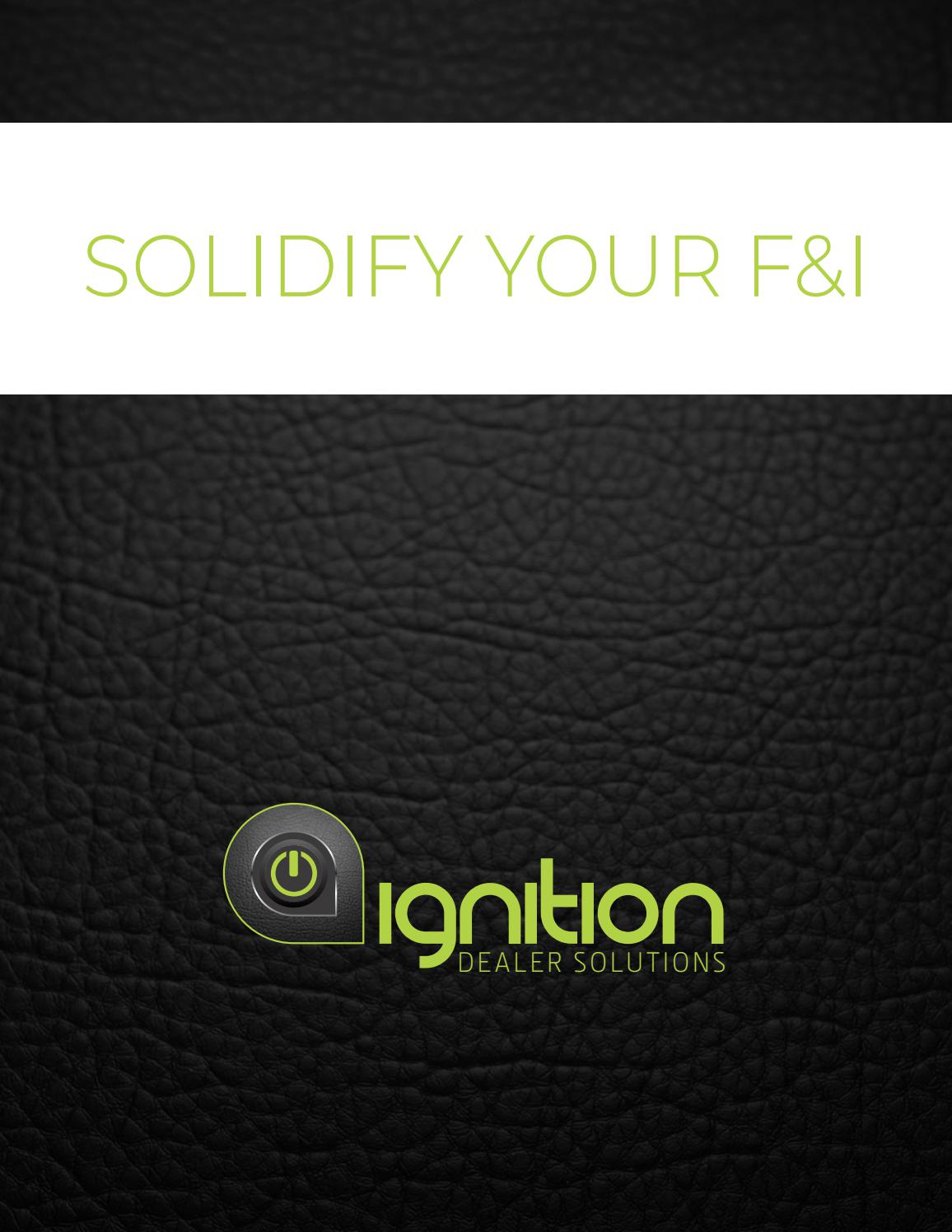 Ignition Dealer Solutions 2.3 by TruWarranty Issuu