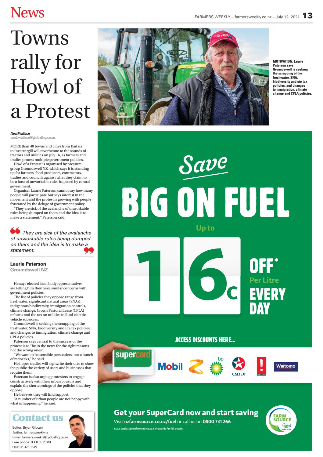 Farmers Weekly NZ July 12 2021 by Farmers Weekly NZ Issuu