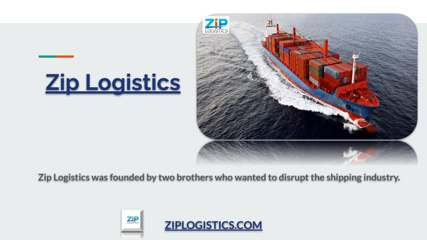 Freight Forwarder by Zip Logistics Guyana Issuu