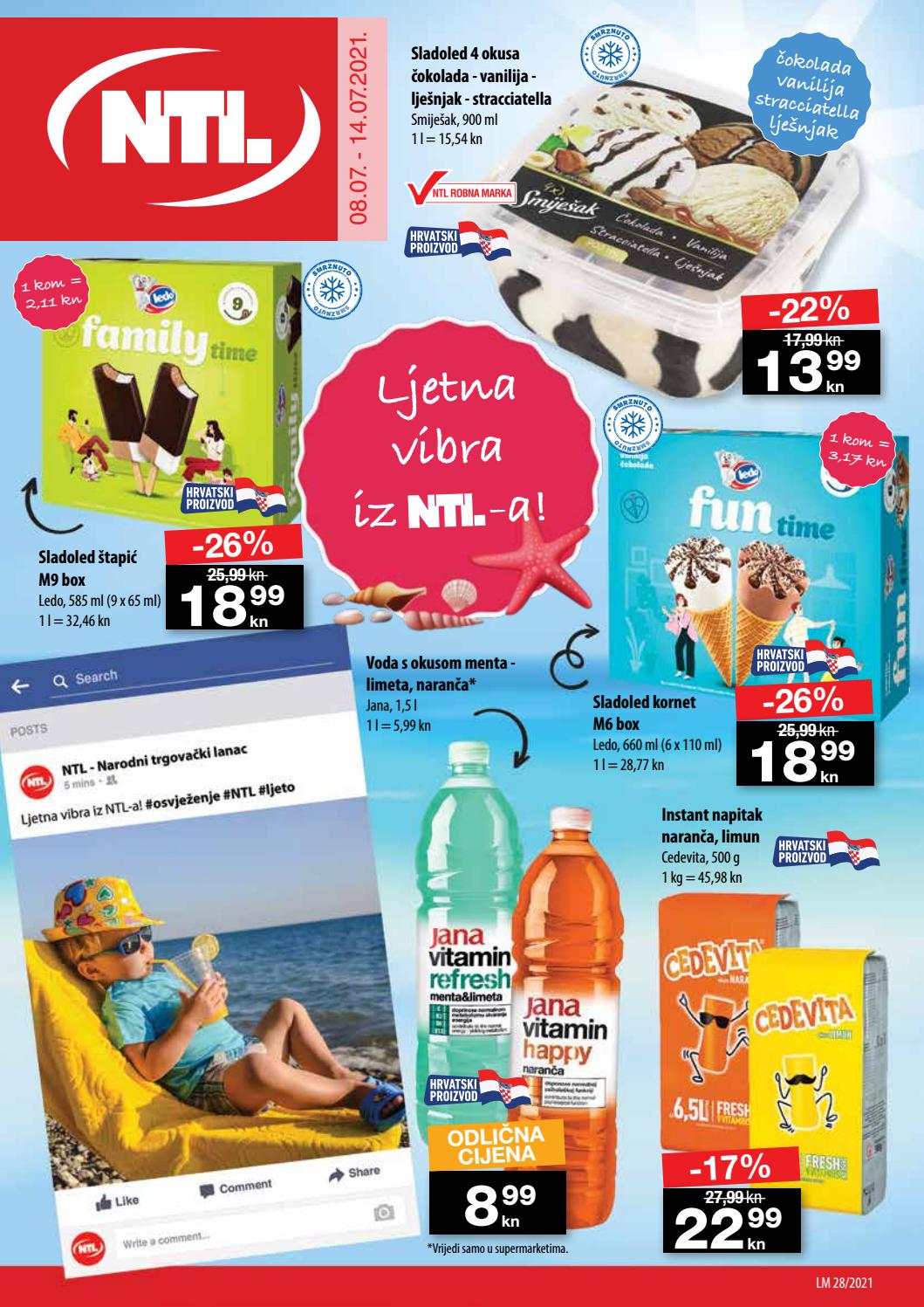 NTL katalog od 08.-14.07.2021. by Catalog.hr - Issuu