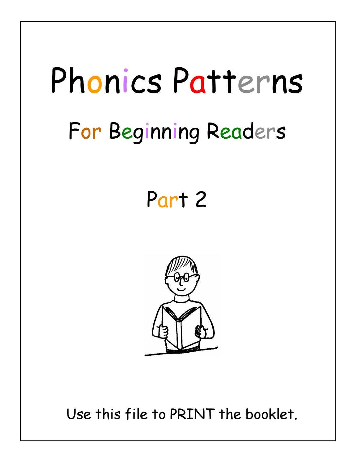 Starting Reading Pattern Phonics Patterns 4 Beginning Readers Part 2 by Norman LeeDoo - Issuu