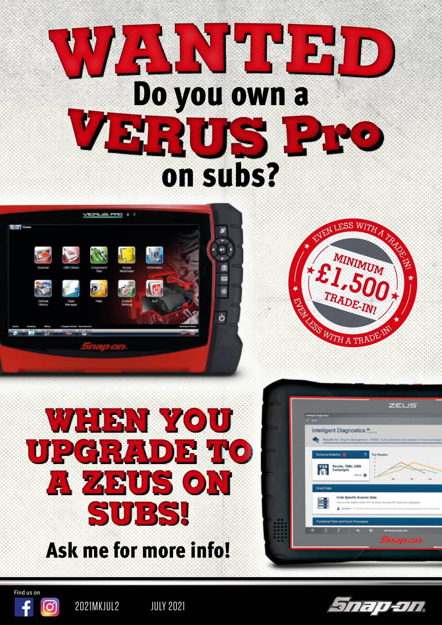 Snap-on Tools July 2 Flyer - UK by Snap-on Tools UK/IE - Issuu