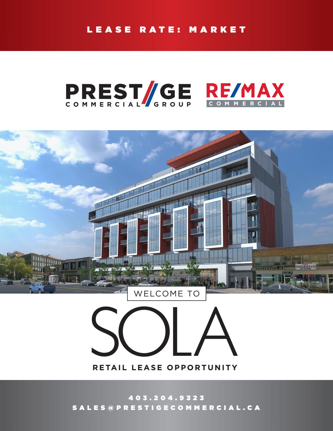 Prestige Commercial RE/MAX SOLA Commercial in Kensington, Calgary by