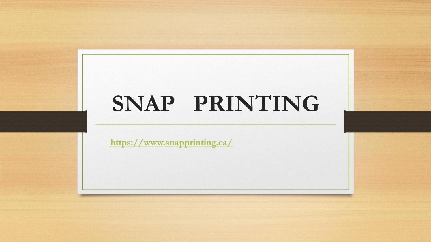 Leading Digital Printing Company In Kelowna, BC by Snap Printing Issuu