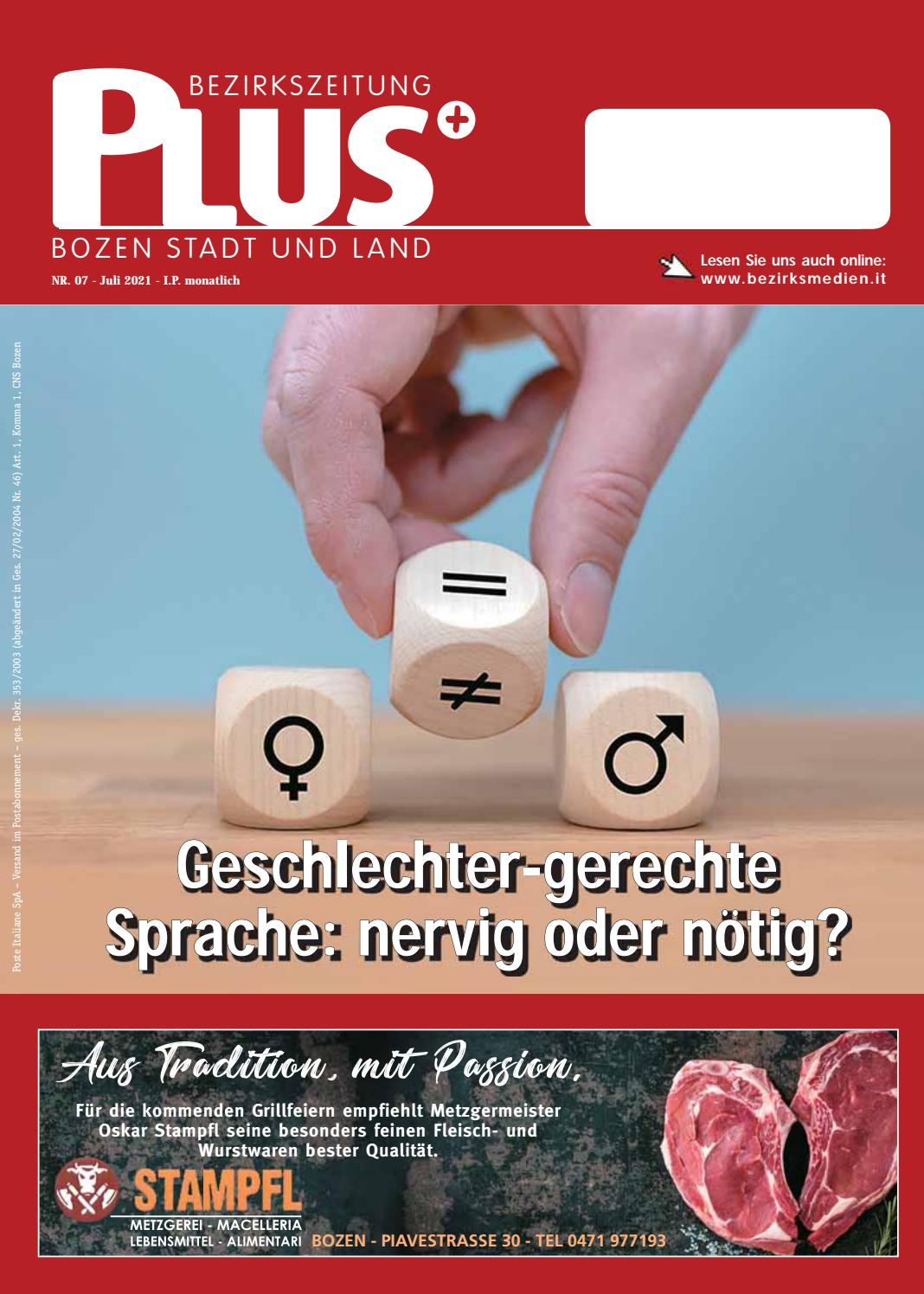 plus 07 vom 17 07 2021 by bezirksmedien gmbh issuu