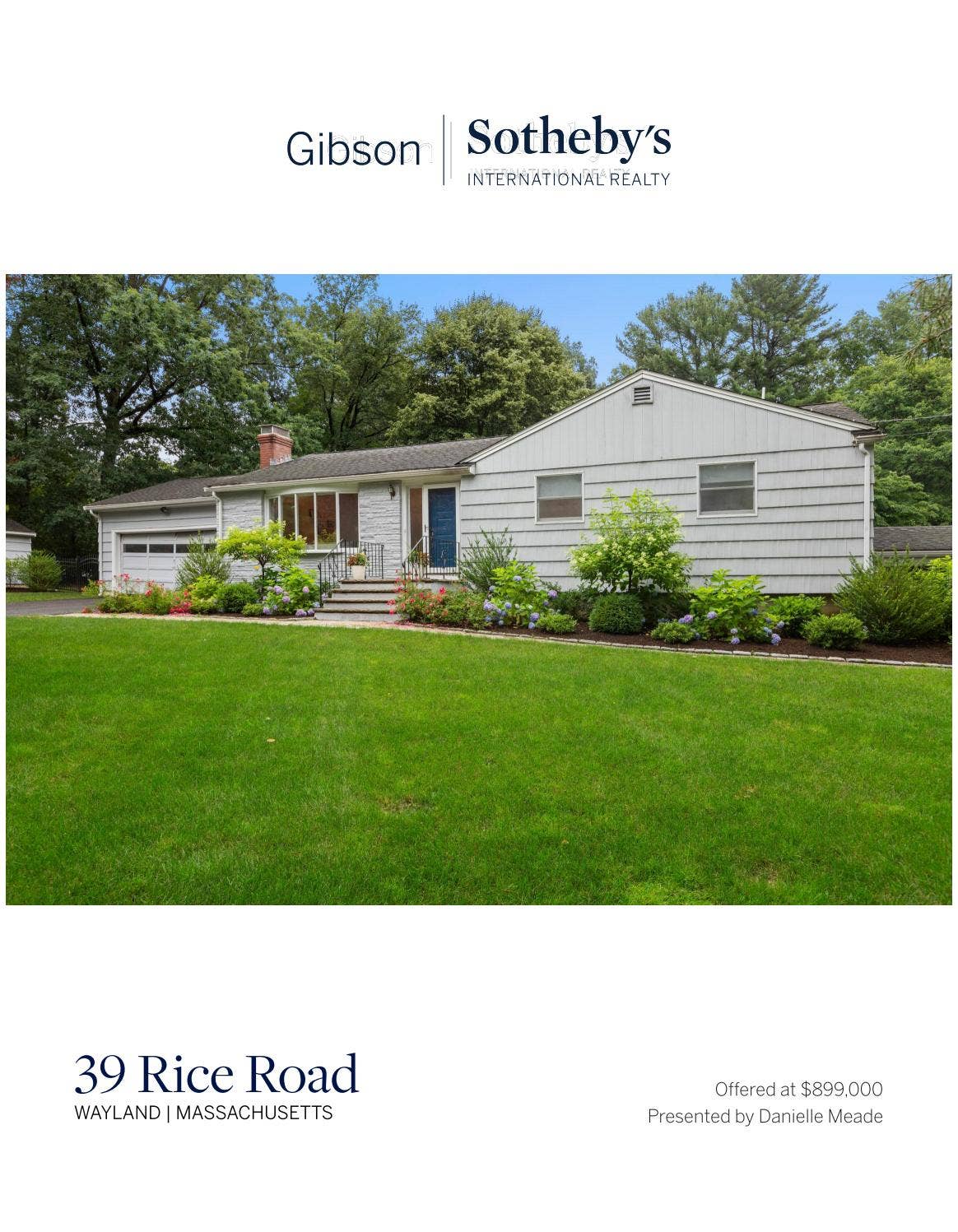 Introducing 39 Rice Road, Wayland by Gibson Sotheby's International ...