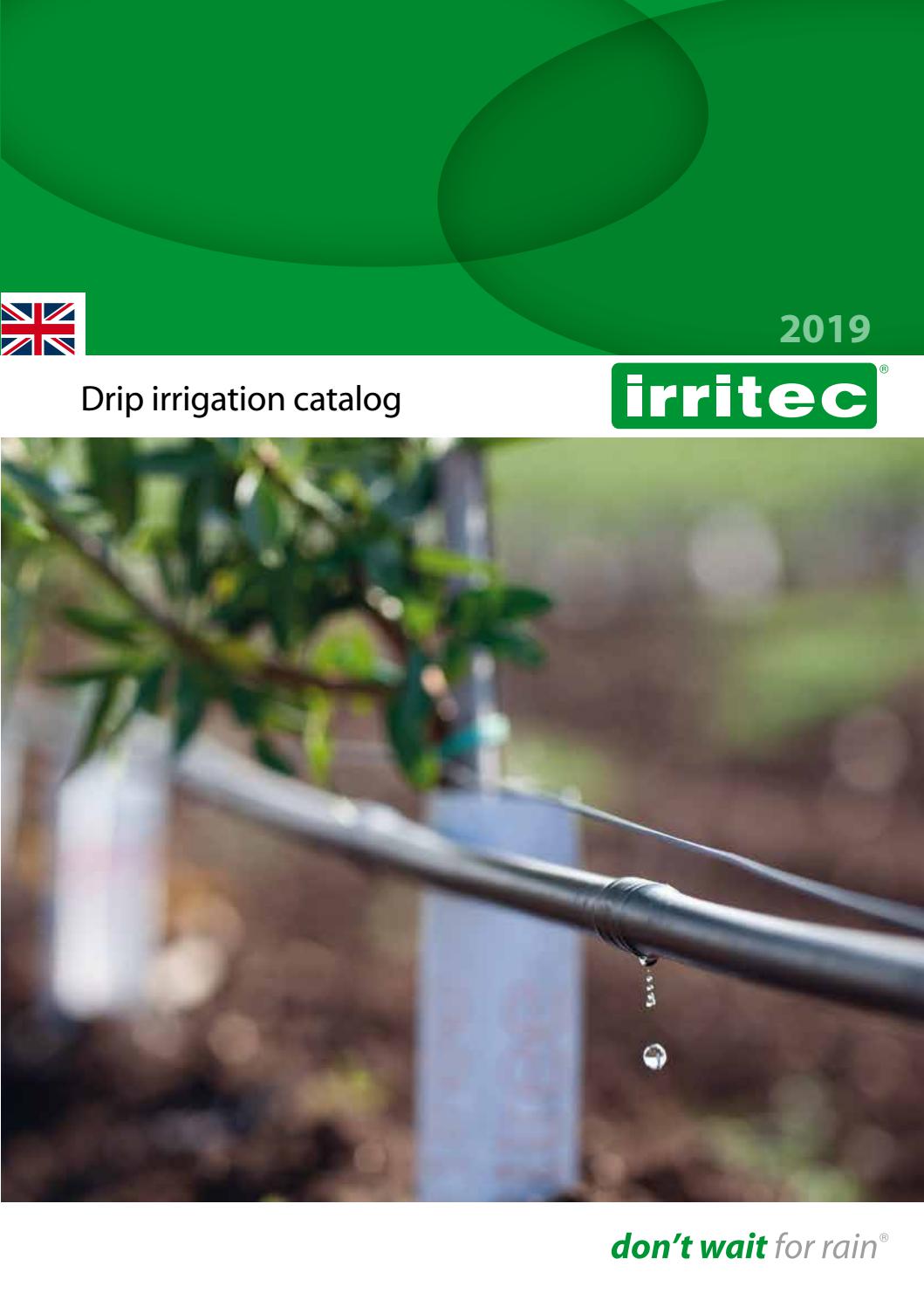 Irretec Drip Irrigation Catalogue by deltawaterproducts Issuu