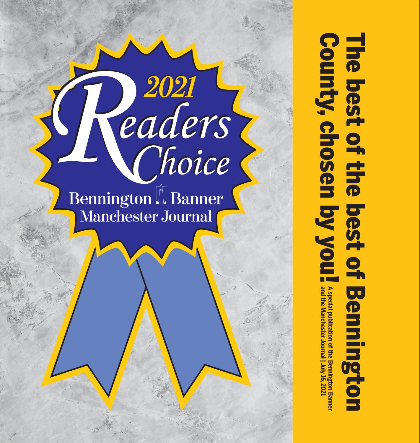 Bennington County Readers Choice 2021 by New England Newspapers, Inc. -  Issuu