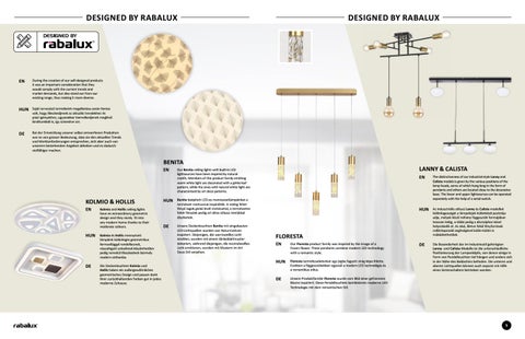 Lampanet 灯饰目录 · Rábalux katalógus 2021-2022 1.rész 第 4 页