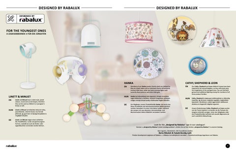 Lampanet 灯饰目录 · Rábalux katalógus 2021-2022 1.rész 第 5 页