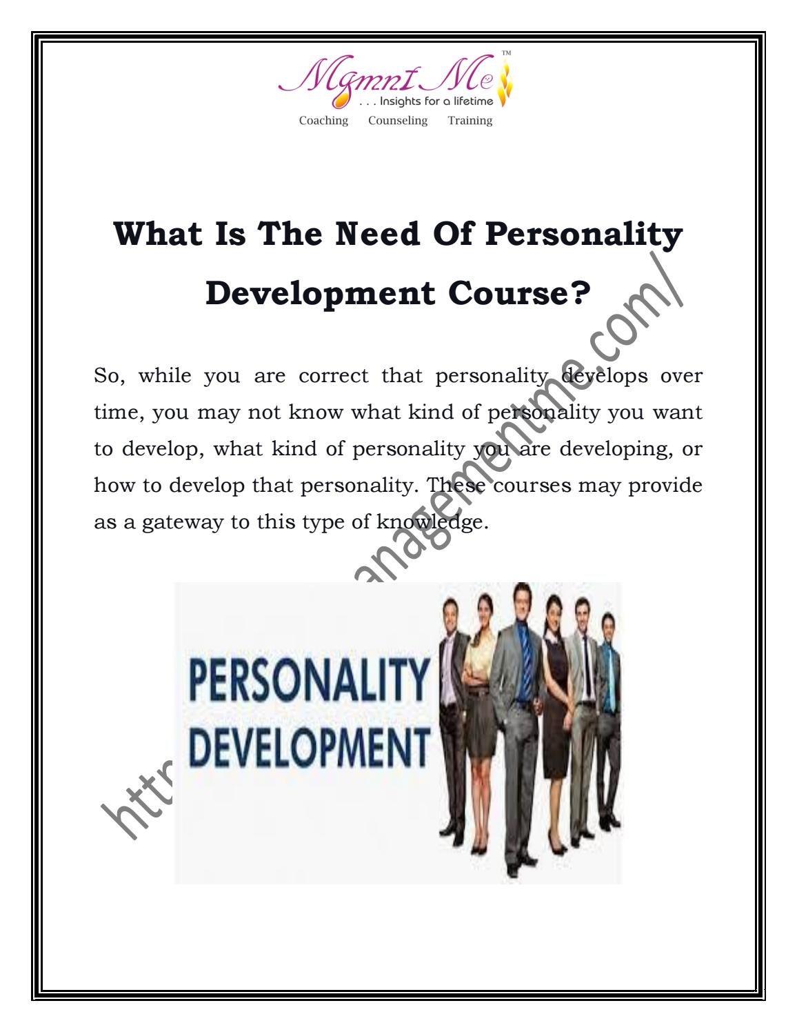 Personality Development Course In Mumbai Call-7428590012 by Management ...