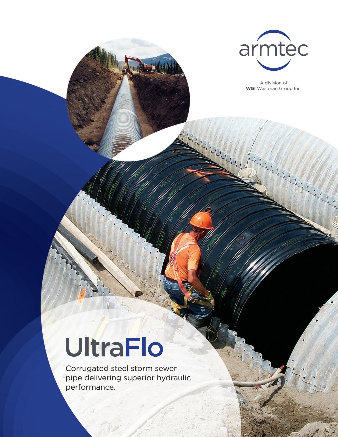 Armtec Ultra Flo Steel Pipe Brochure by deltawaterproducts - Issuu