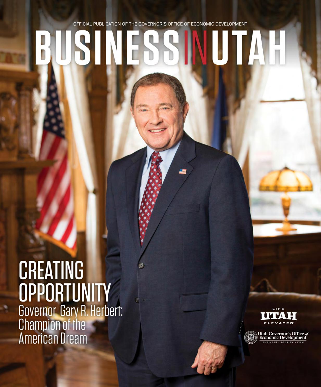 Business in Utah 2017 by Utah Governor's Office of Economic