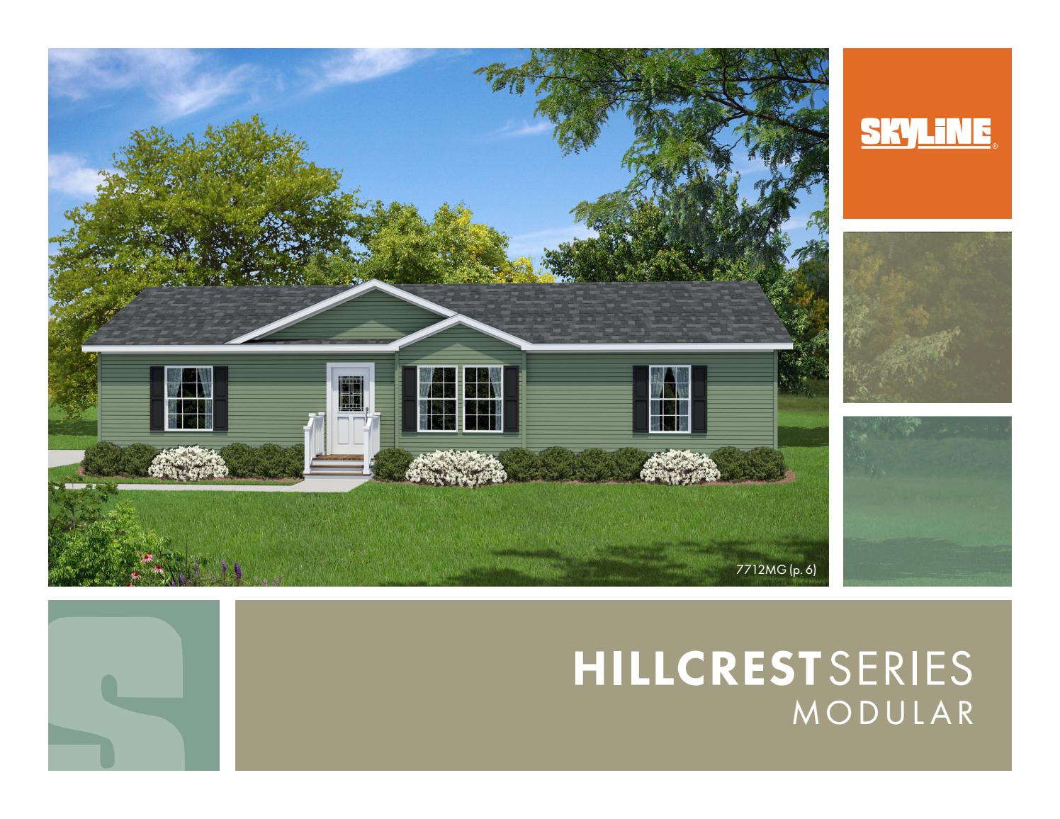 Skyline Homes Sugarcreek Hillcrest by championhomebuilders Issuu