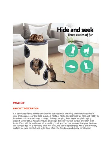 Cat Tree Australia 第 12 页