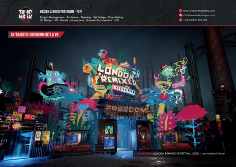 Dead Walk Designs LTD - Design × Build Portfolio [2021] 第 10 页