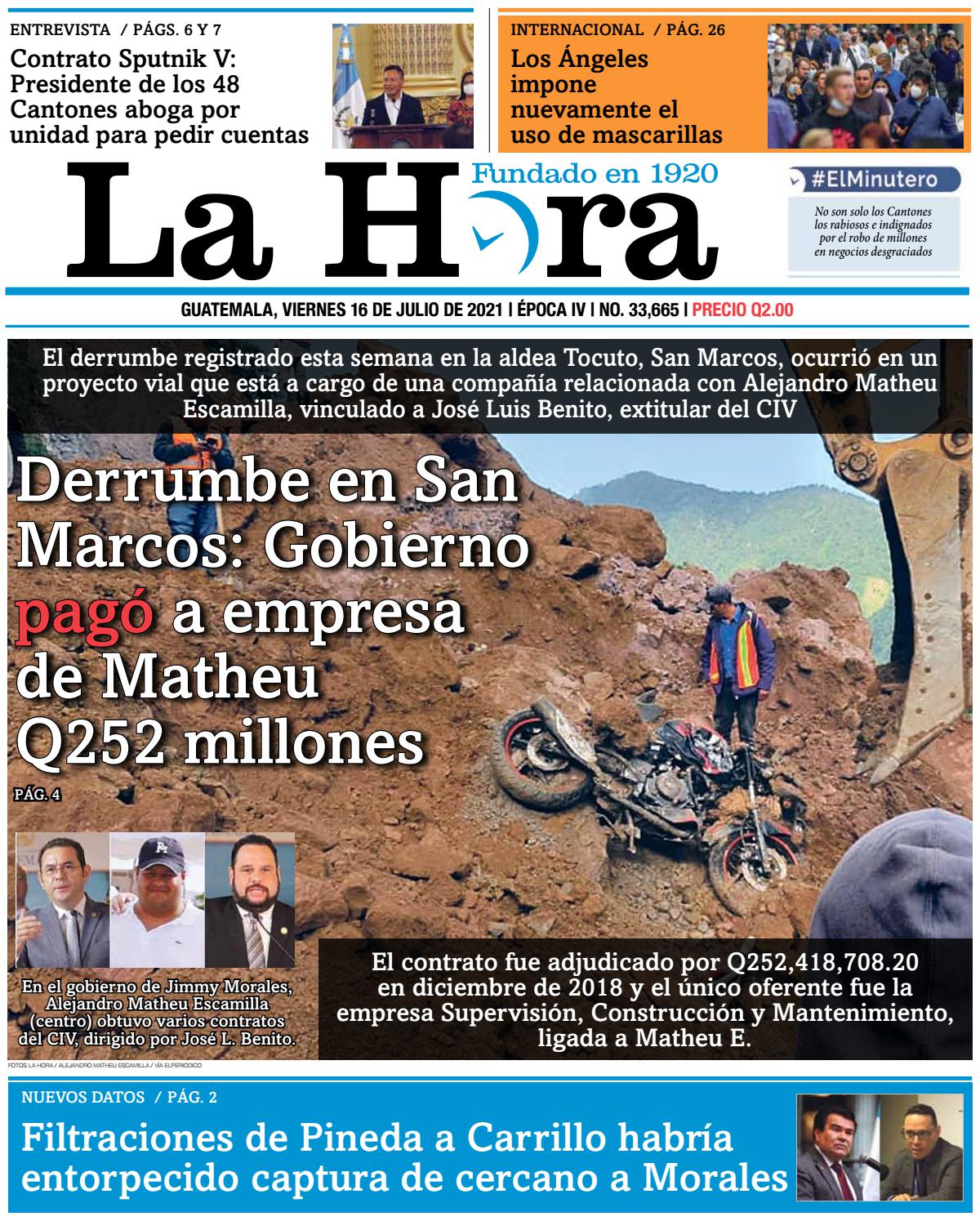 La Hora 16 07 2021 By La Hora Issuu
