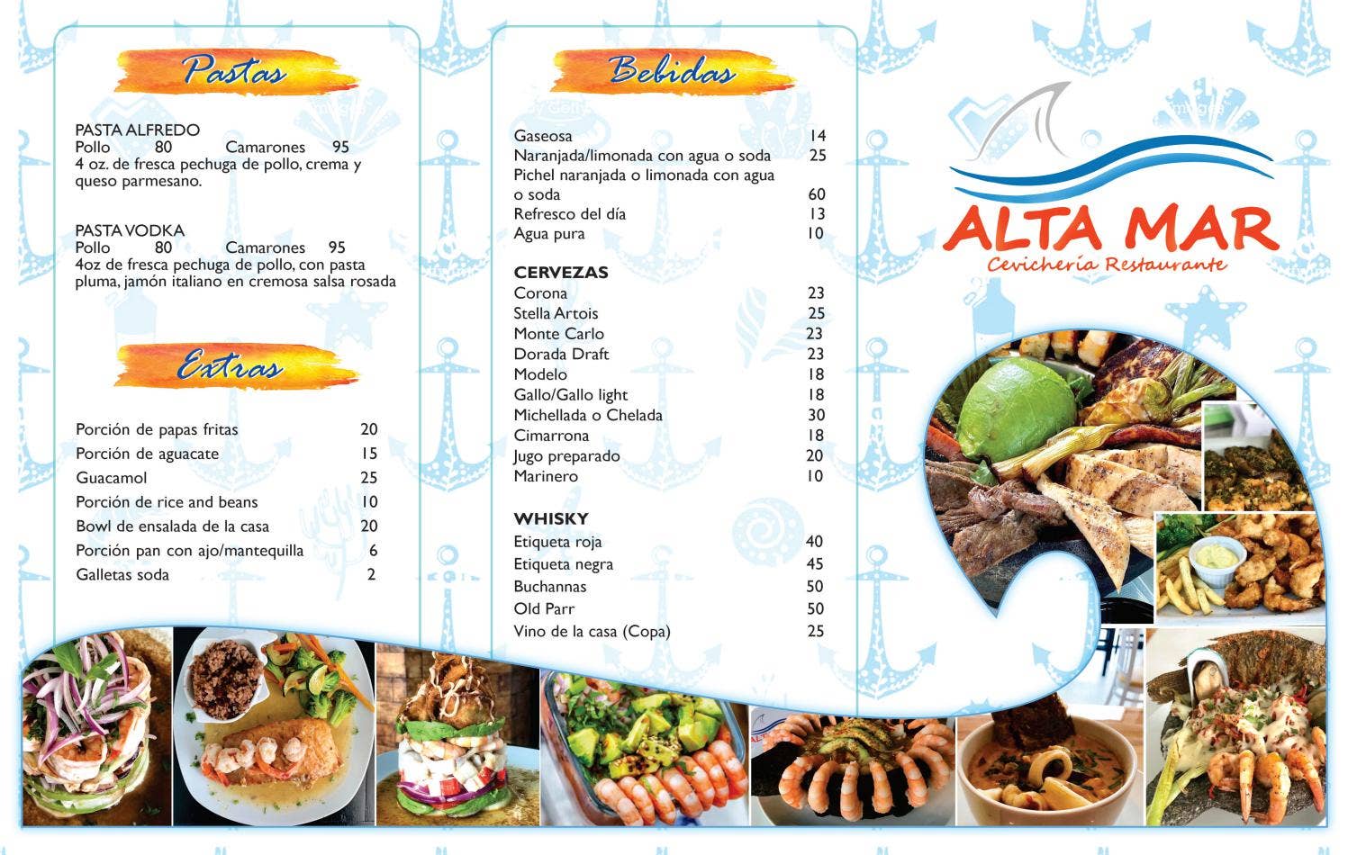 MENÚ ALTAMAR by Alta Mar - Issuu