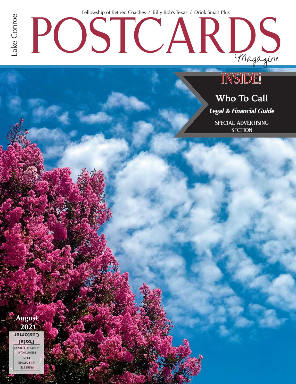 Postcards Magazine Lake Conroe August 2021 by Digital Publisher Issuu