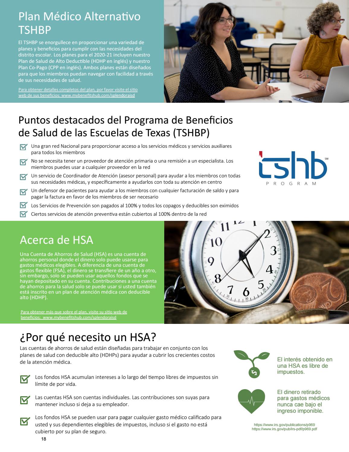 Guía de beneficios de Splendora ISD 202122 by FBS Issuu