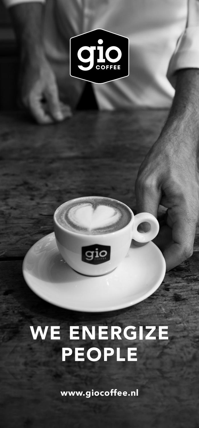 Kennismaken met Gio Coffee by giocoffee Issuu