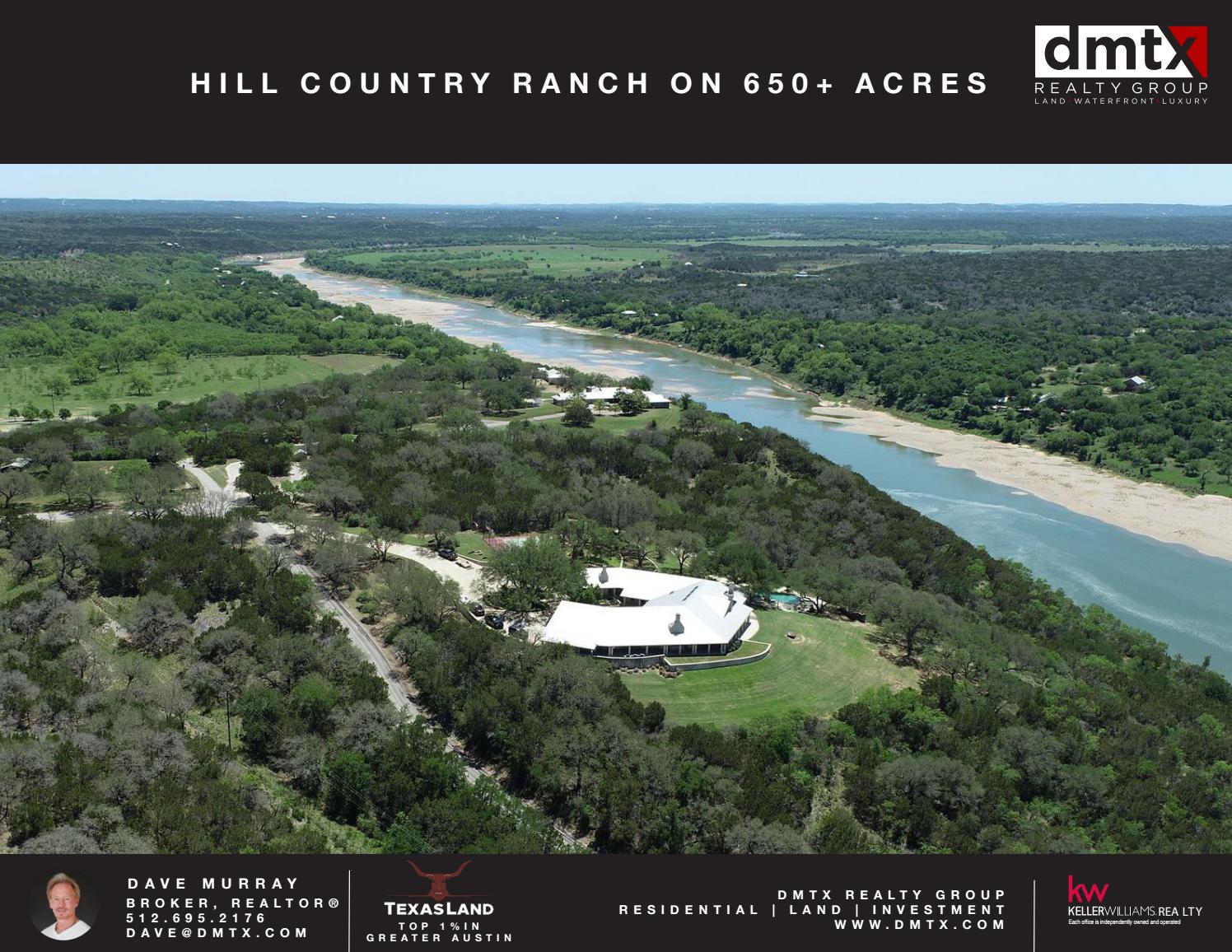 Cimarron Ranch - 650 Acres in Hill Country by Claire Jackson - Issuu