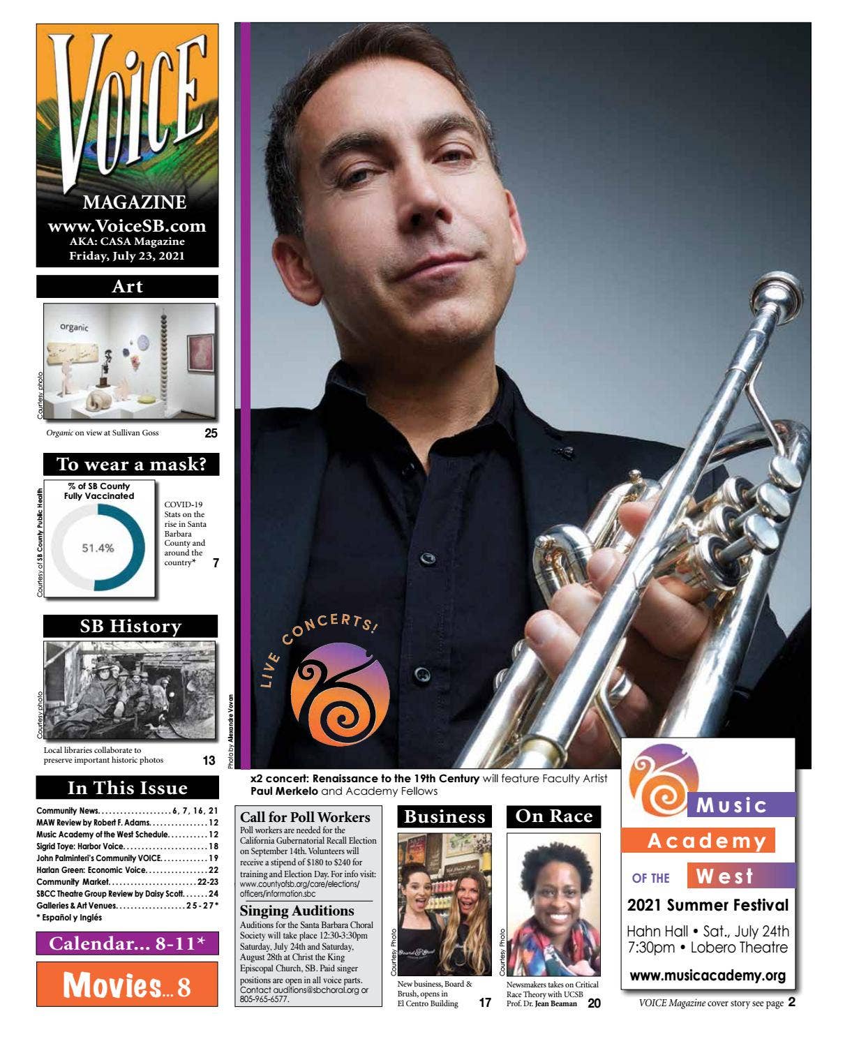 VOICE Magazine: July 23, 2021 by Voice Magazine / CASA - Issuu