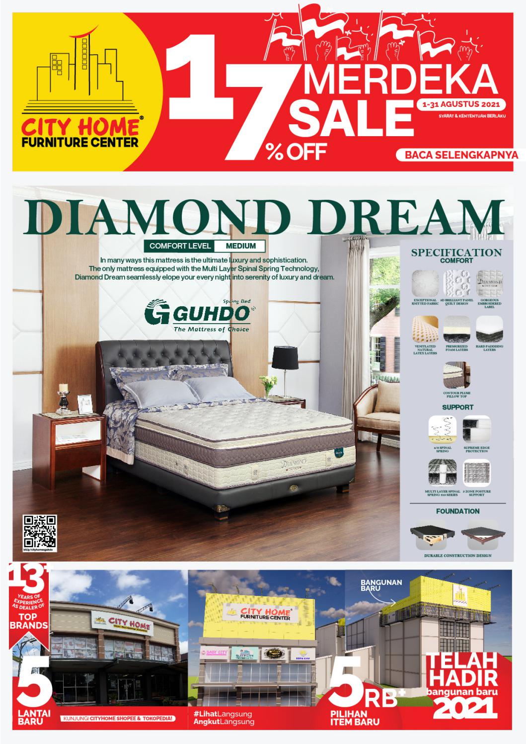 EFlyer City Home Furniture Center August 2021 by cityhomecikarang