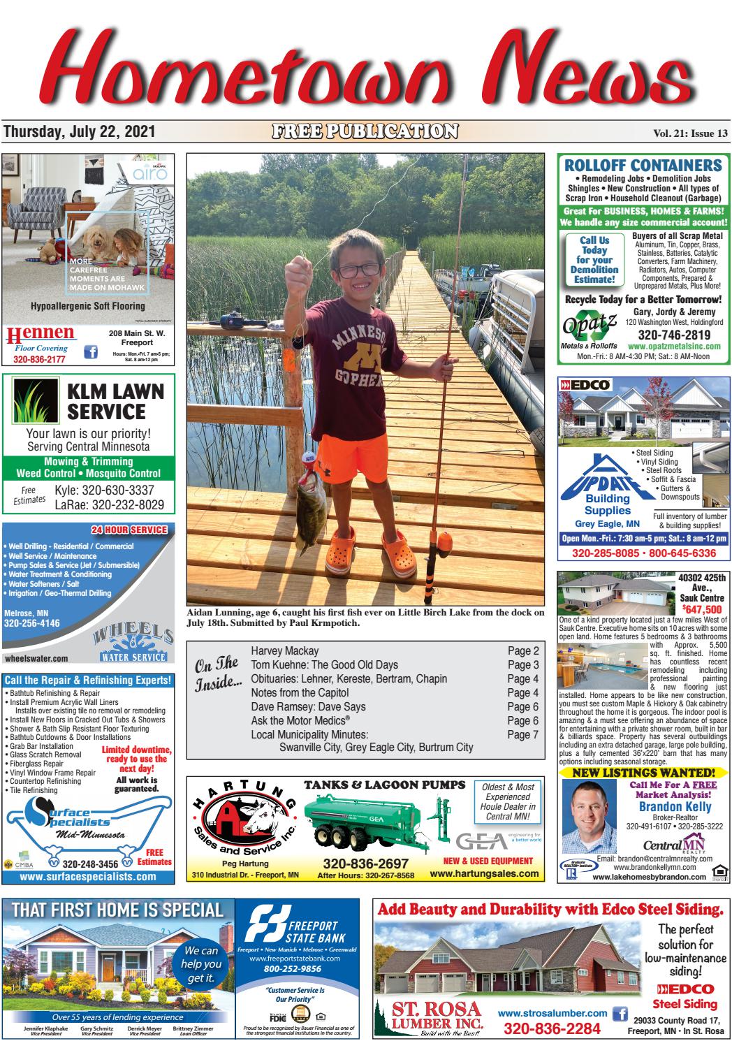 Hometown News July 22 2021 By Hometown News Issuu