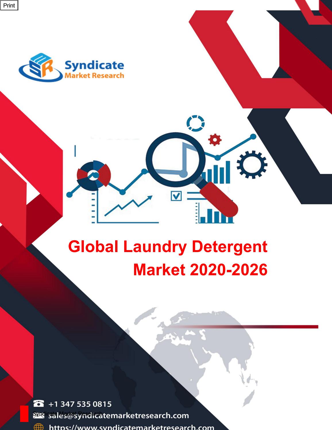 Global Laundry Detergent Market Accurate estimation on Size and Shares