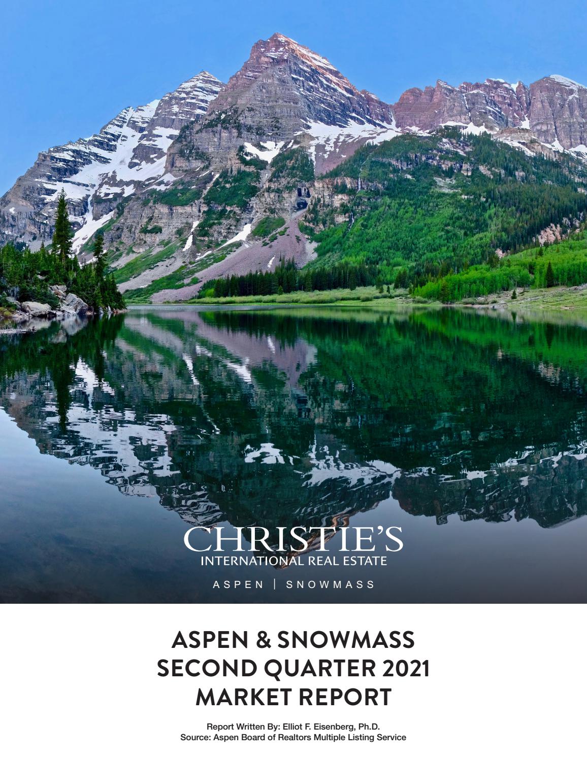 Second Quarter Market Report 2021 Christie's International Real