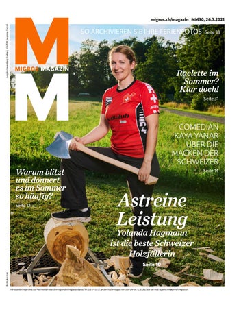 Cover of "Migros-Magazin-30-2021-d-NE"