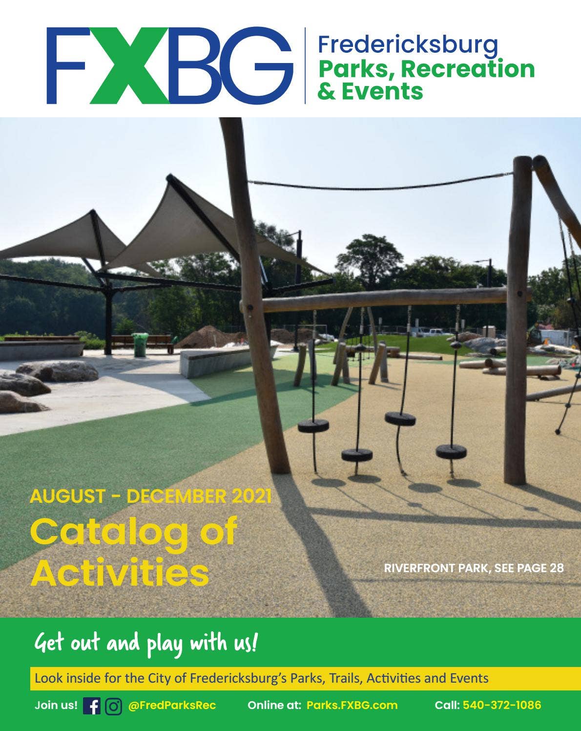 2021 Fall Activity Catalog Fredericksburg Parks, Recreation and