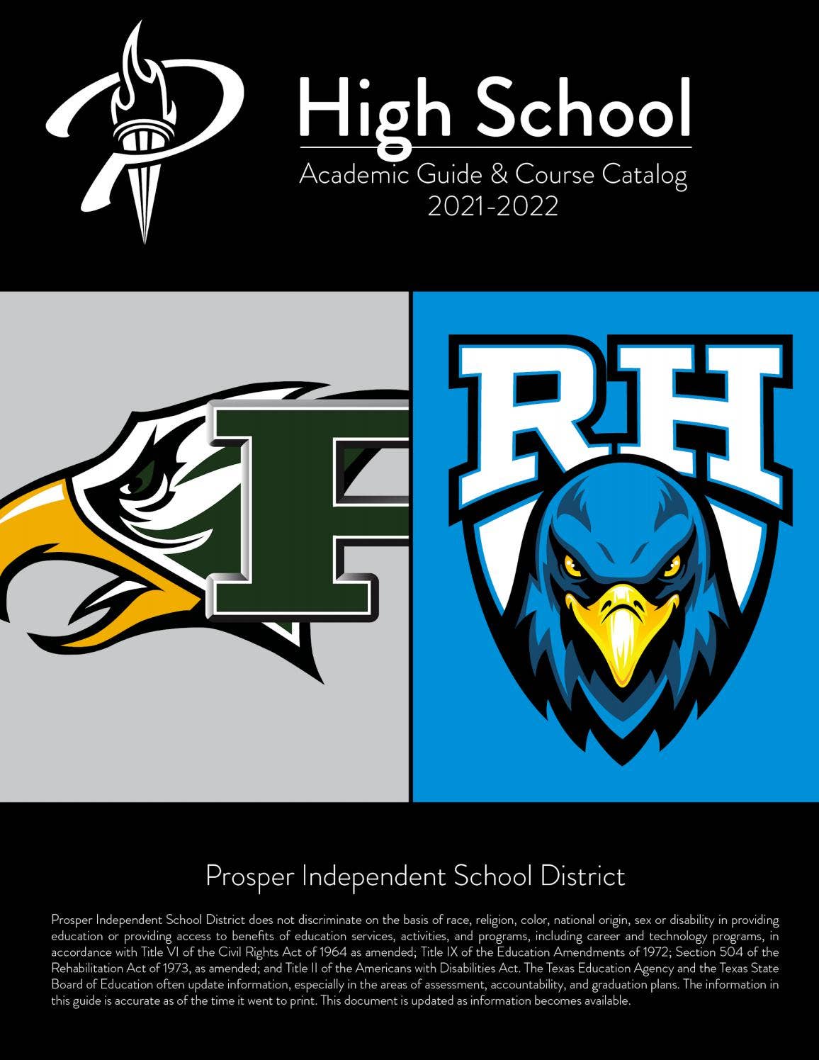 202122 PISD High School Academic Guide & Course Catalog by Prosper
