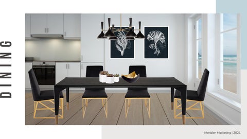 Meridien Marketing 家具目录 · Meridien Compound × Apartment 家具 Packages 第 21 页