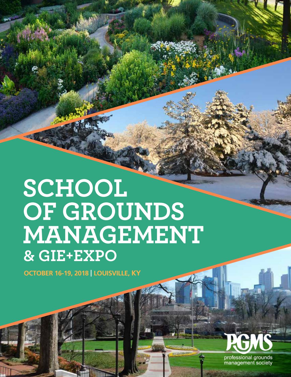 Professional Grounds Management Society Event Brochure by KTD Creative
