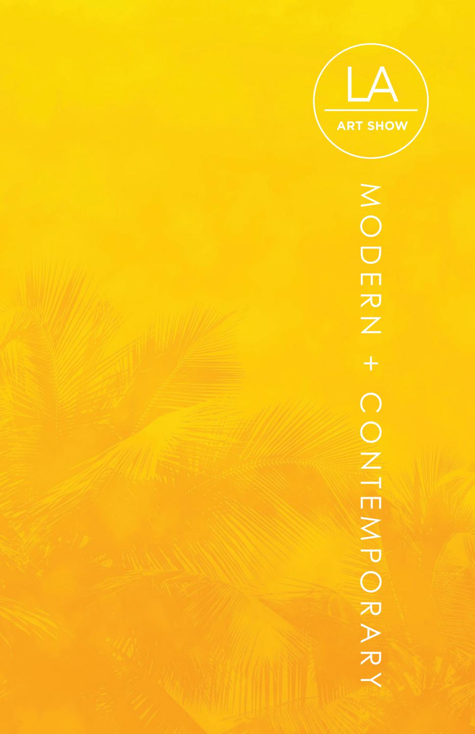 LA Art Show Catalog 2021 by Palm Beach Show Group Issuu