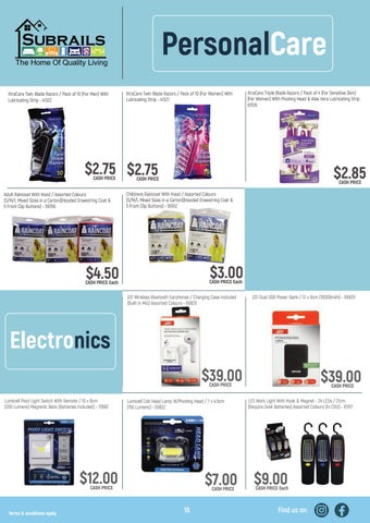 Subrails Furniture Centre Subrails 家居 Plus Essentials 家具目录 第 19 页