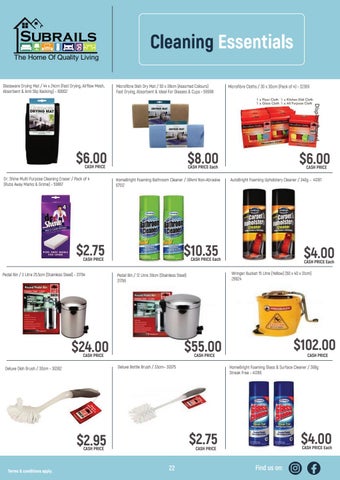 Subrails Furniture Centre Subrails 家居 Plus Essentials 家具目录 第 24 页