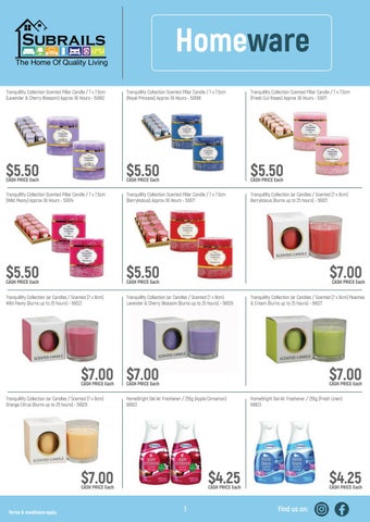 Subrails Furniture Centre Subrails 家居 Plus Essentials 家具目录 第 2 页