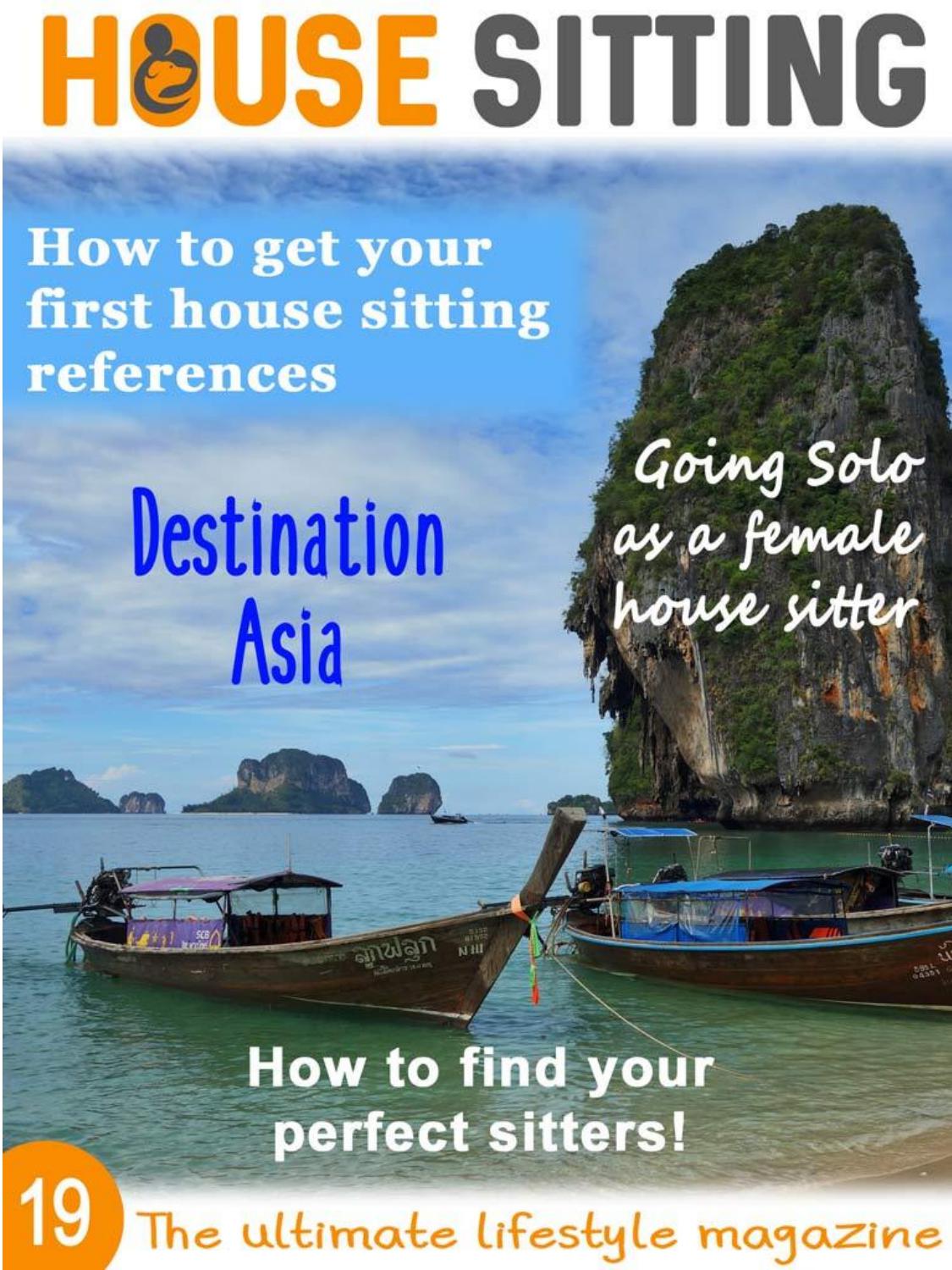 House Sitting Magazine Issue 19 April 2018 by House Sitting Magazine