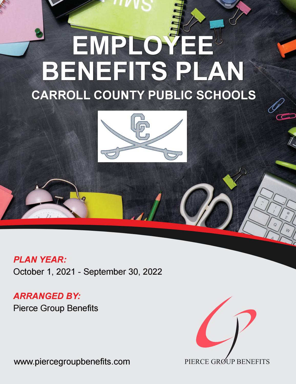 Carroll County Public Schools 2021 Booklet 21 22PY 7 29 21 By Pierce 