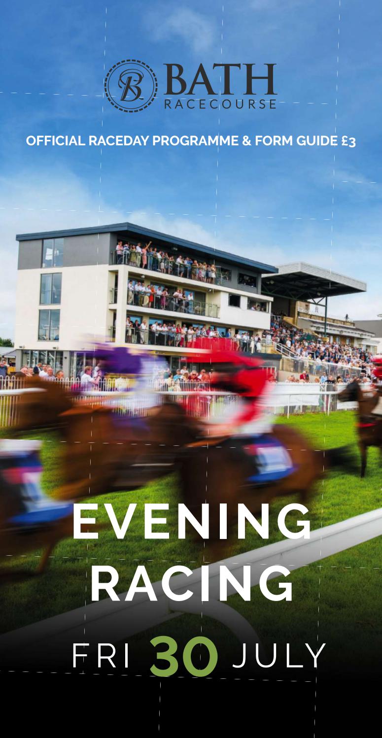 Bath Racecard Friday 30th July by Arena Racing Company Issuu
